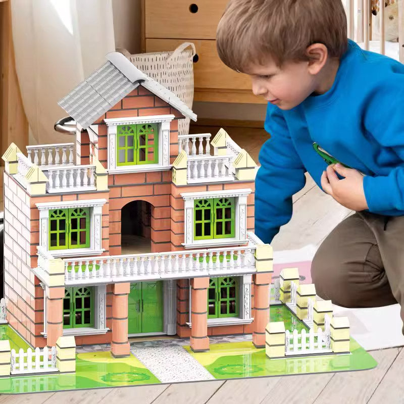 🏠Sestavitelná mini stavebnice
