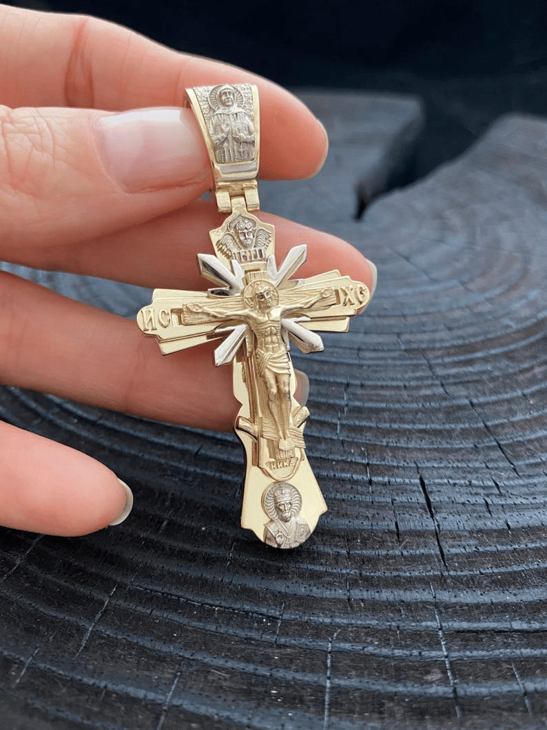 ✨Náhrdelník s přívěskem s vyobrazením Ježíše
