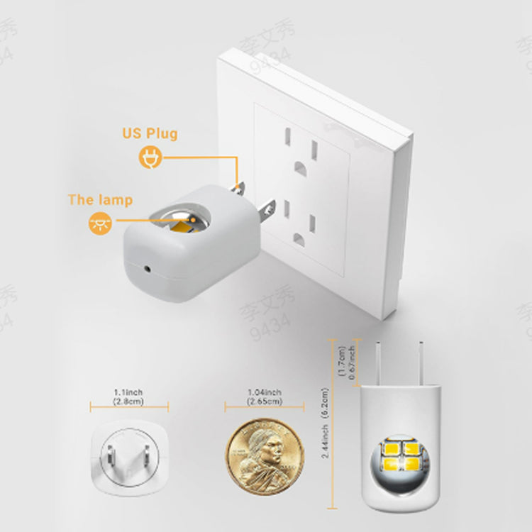 ⚡Chytré LED noční světlo s automatickou regulací jasu