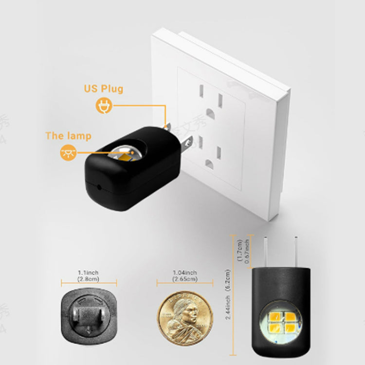 ⚡Chytré LED noční světlo s automatickou regulací jasu