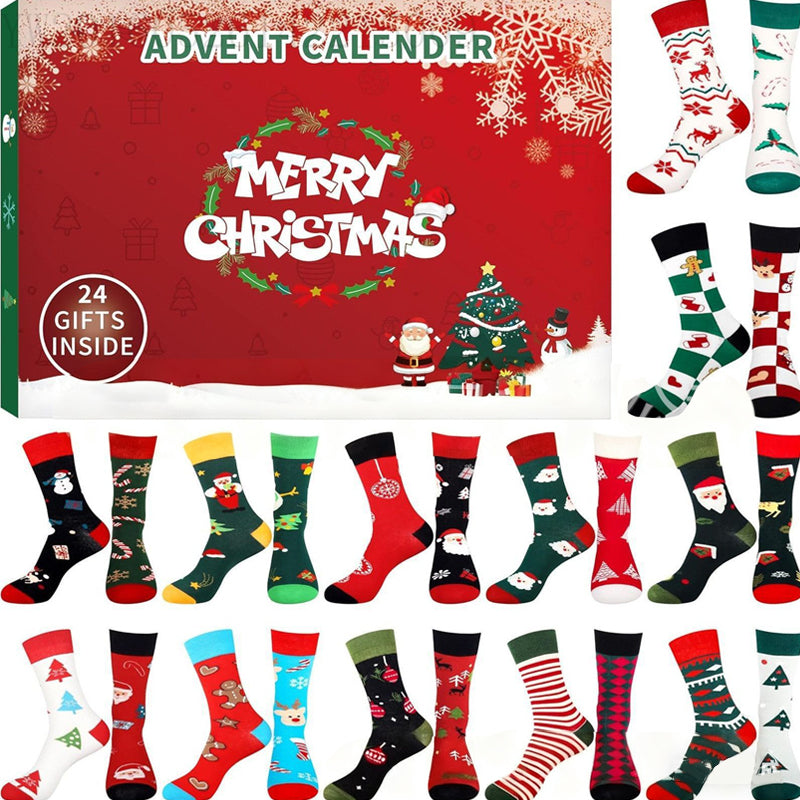 🎄🎁Vánoční ponožkový adventní kalendář🧦
