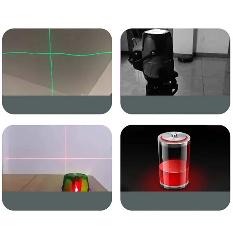 90° laserová vodováha s infračerveným paprskem