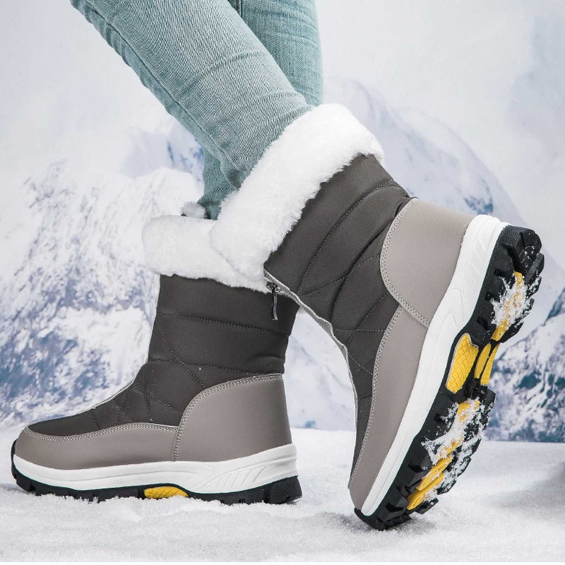 【EU36-42】❄️ Dámské zimní PU boty s bavlněnou a fleecovou podšívkou