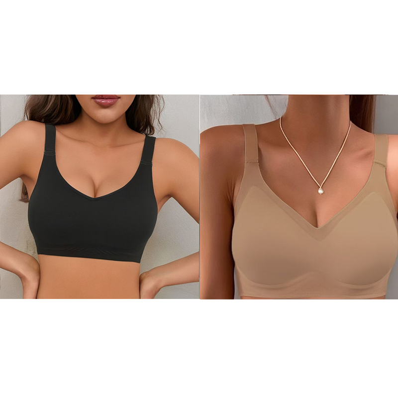 💖 Kupte jeden, druhý dostanete zdarma!  💖 Dámská bezešvá pohodlná sportovní podprsenka