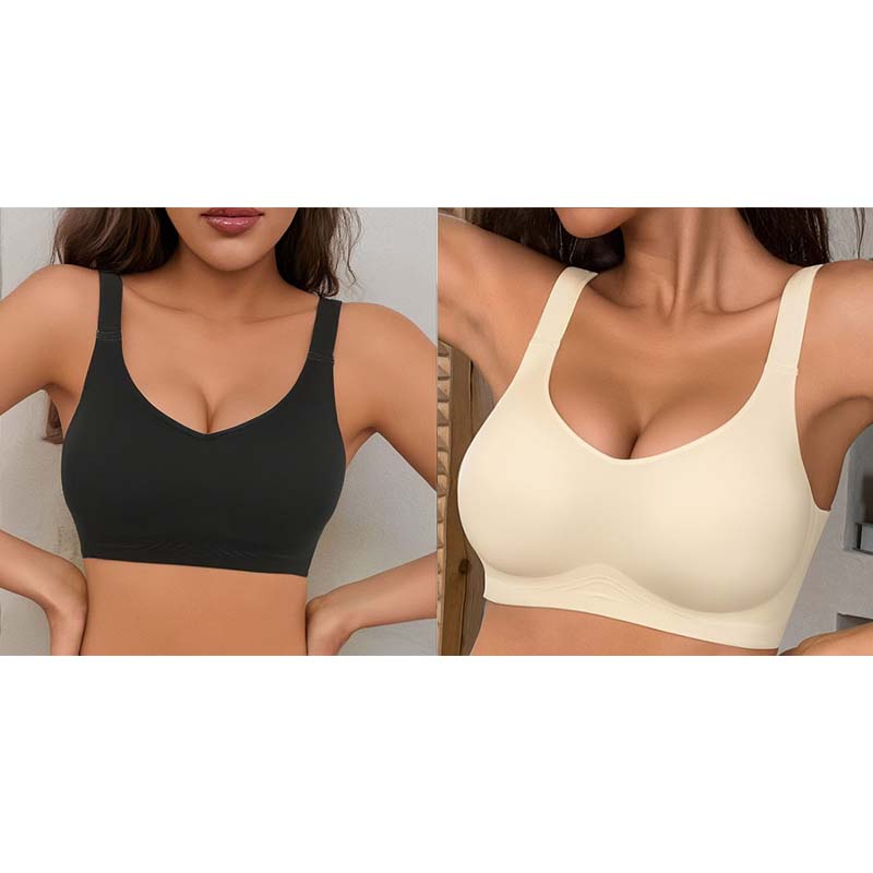 💖 Kupte jeden, druhý dostanete zdarma!  💖 Dámská bezešvá pohodlná sportovní podprsenka