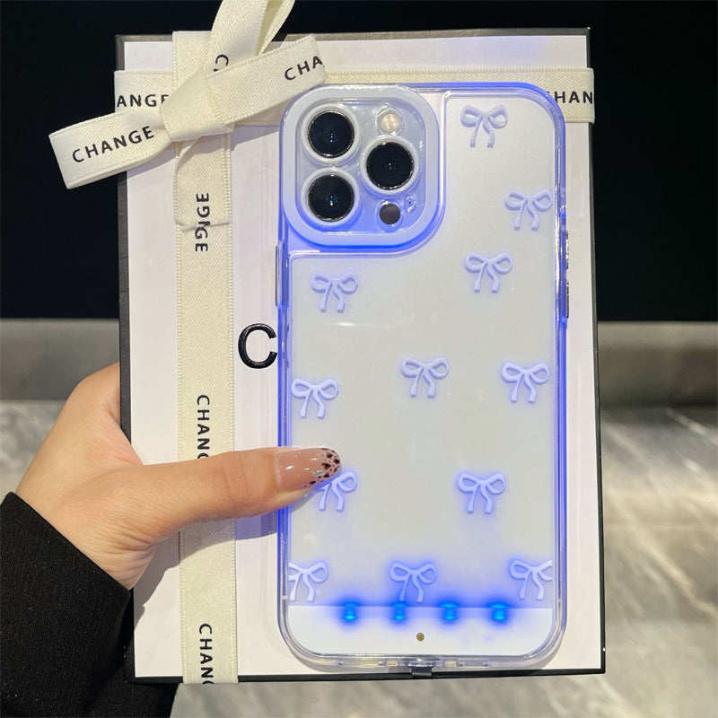 ✨Žhavý prodejce📱Pouzdro na mobilní telefon s třpytivou mašlí
