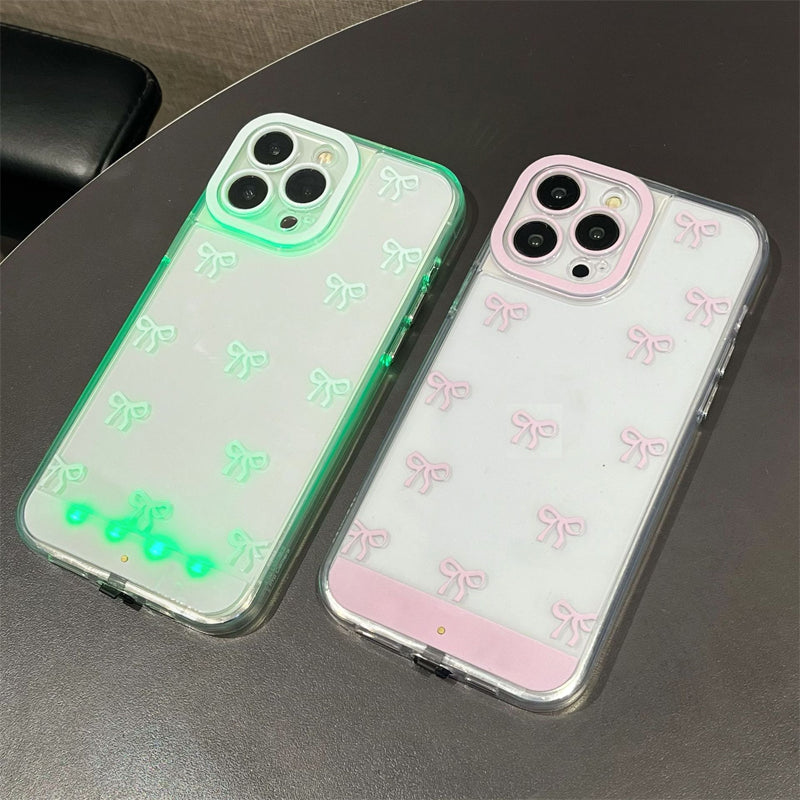 ✨Žhavý prodejce📱Pouzdro na mobilní telefon s třpytivou mašlí