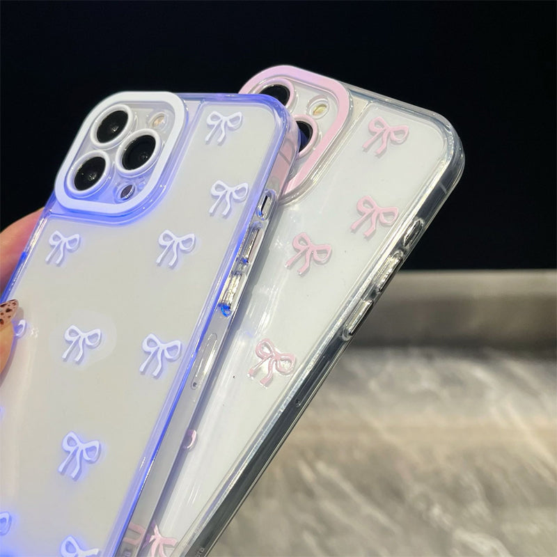 ✨Žhavý prodejce📱Pouzdro na mobilní telefon s třpytivou mašlí