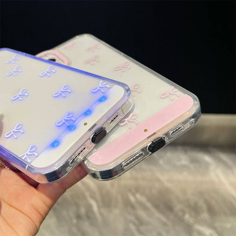 ✨Žhavý prodejce📱Pouzdro na mobilní telefon s třpytivou mašlí