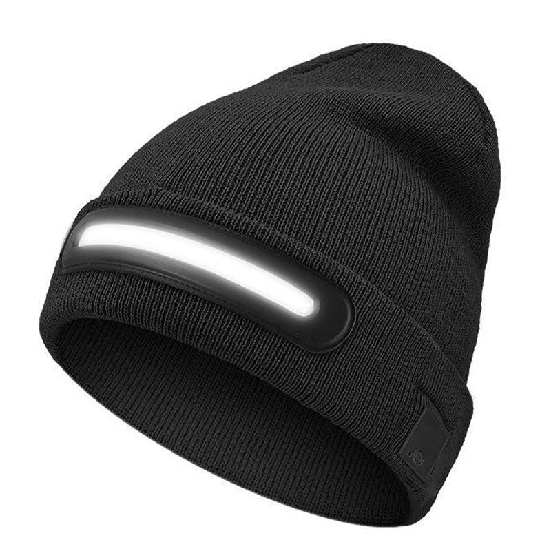 Dobíjecí LED čepice s Bluetooth