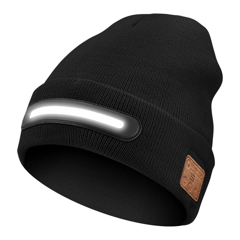 Dobíjecí LED čepice s Bluetooth