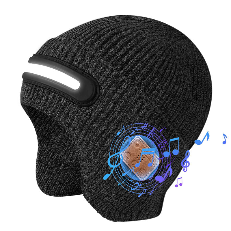 Dobíjecí LED čepice s Bluetooth