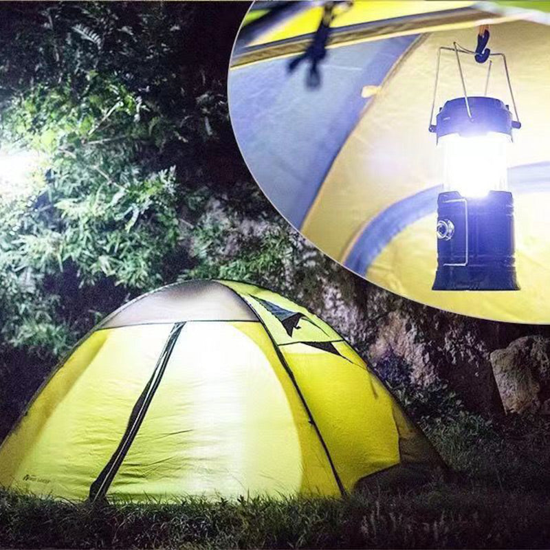 ⛺️Solární skládací kempingové světlo