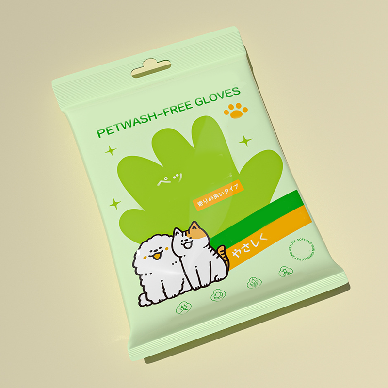 🐶Bezoplachové dezodorační rukavice pro čištění domácích mazlíčků
