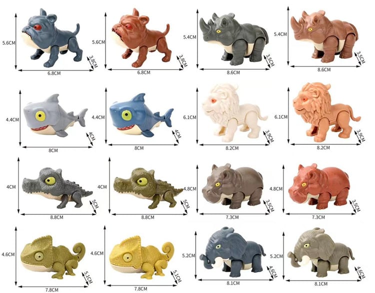 🦕Hračka dinosaura na kousání prstů