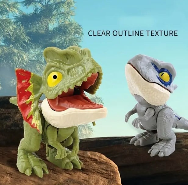 🦕Hračka dinosaura na kousání prstů