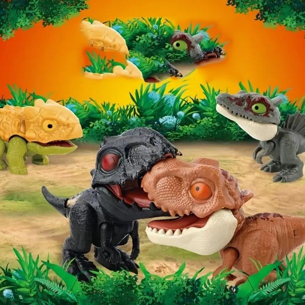 🦕Hračka dinosaura na kousání prstů