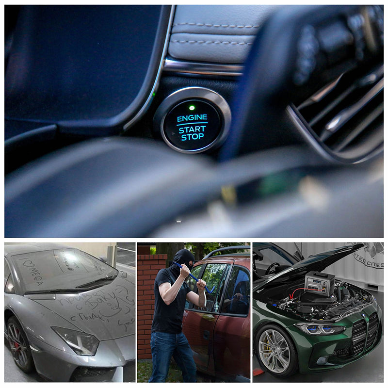 🚗⚡Dálkově ovládaný odpojovač autobaterie 12V/24V🔋