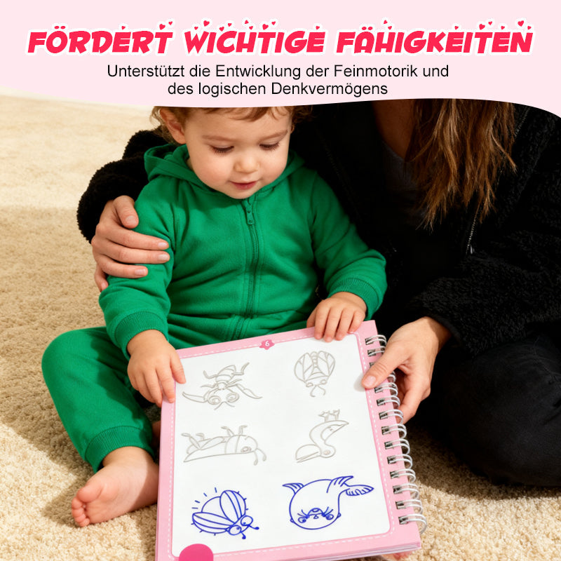 ✏️ Kreslicí knihy s drážkami pro děti 👶🎨