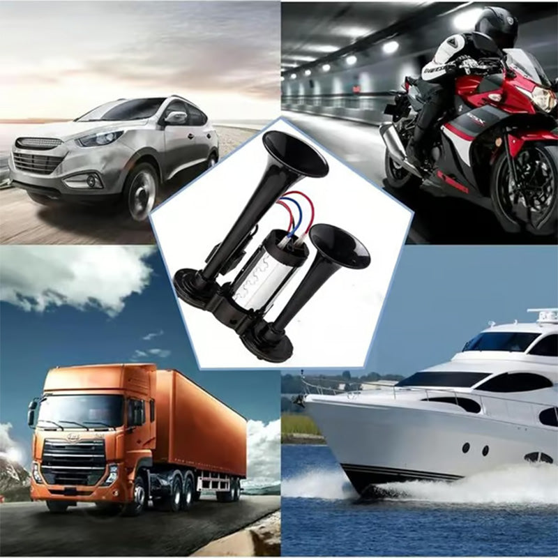Klaksony pro vlaky, nákladní automobily a auta