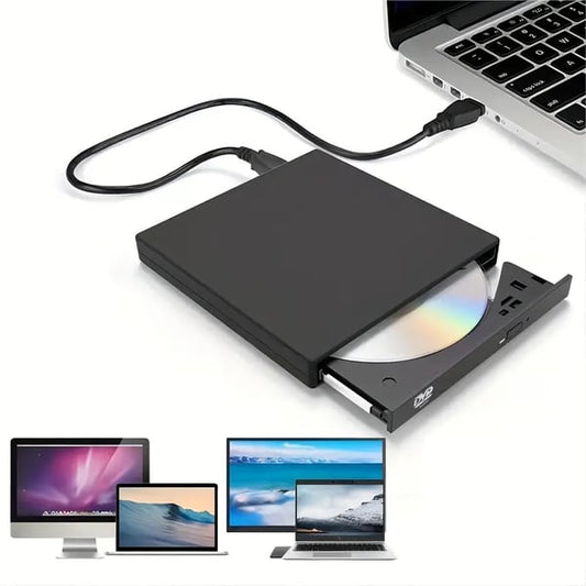 💿Nemáte v notebooku optickou mechaniku? Už ne! Externí CD/DVD vypalovačka se slevou 50 % 📀