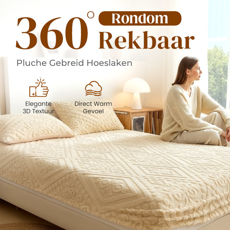 🔥 Speciální nabídka: 360° elastické, měkké pletené napínací prostěradlo