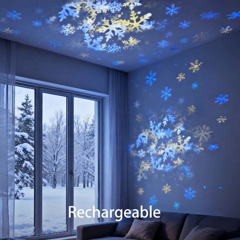 ✨Dynamická rotující LED projekční lampa