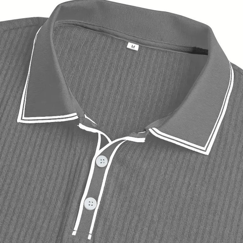👕 Volná košile Somrig s krátkým rukávem a prošívanou podšívkou – vzdušná bavlna, moderní střih, ideální pro pohodové dny 🏖️