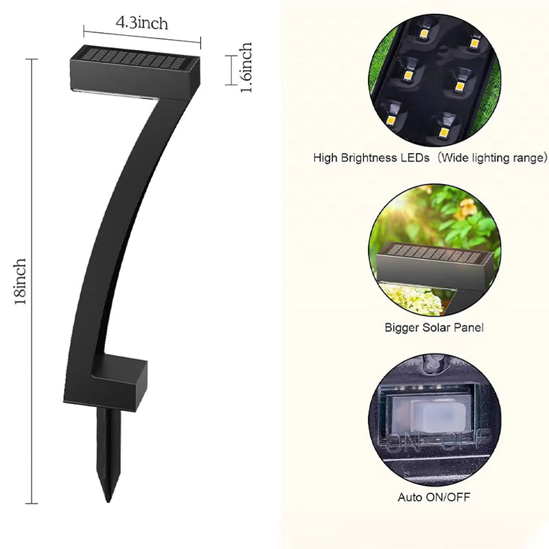 ⏳⏰Kreativní, vodotěsné solární lampy na cesty🏡💡
