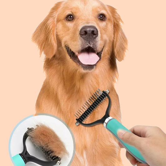 😺🐶1+1 zdarma🧹 Oboustranný hřeben pro kočky a psy🐾