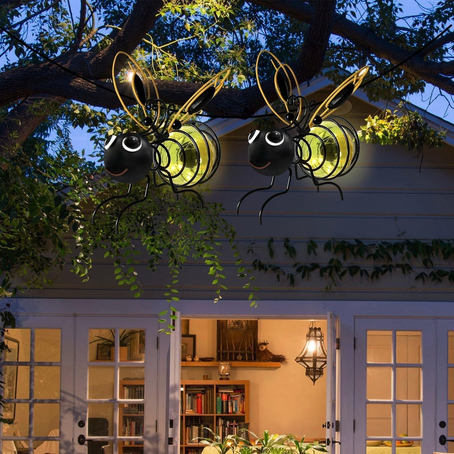 🔥 Poslední den akce 🐝 Solární závěsná lampa proti hmyzu