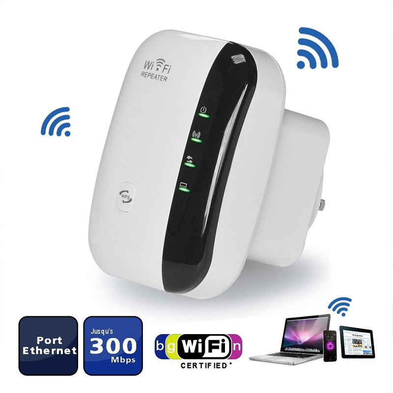 300 Mbps Wi-Fi opakovač a zesilovač signálu