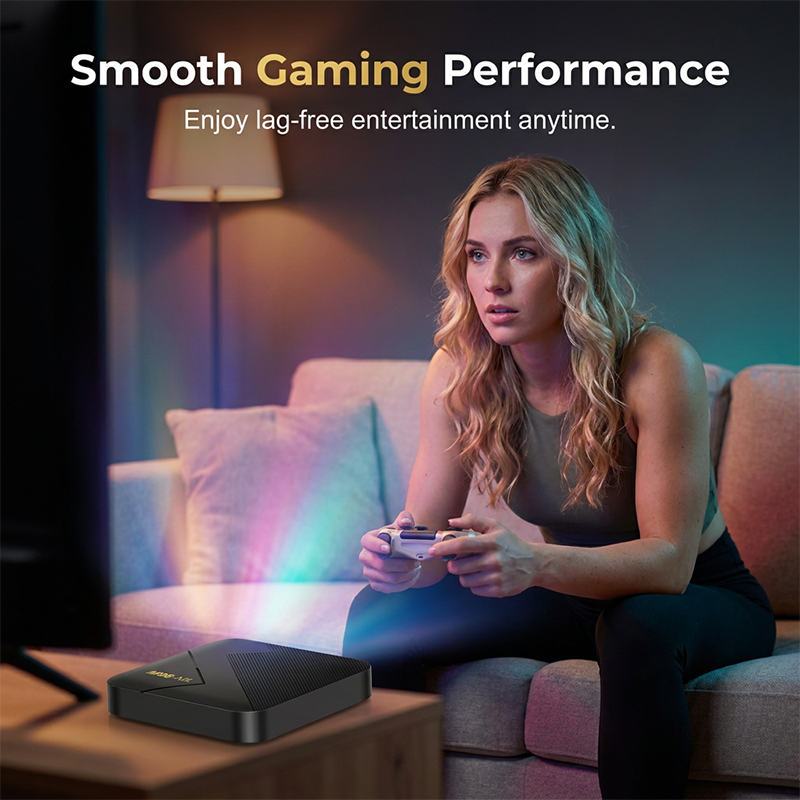 Vychutnejte si ohromující 4K obraz a plynulé streamování – 4K Android TV box s USB portem. Na dobírku! 📺