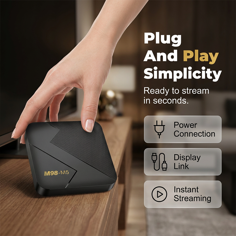 Vychutnejte si ohromující 4K obraz a plynulé streamování – 4K Android TV box s USB portem. Na dobírku! 📺