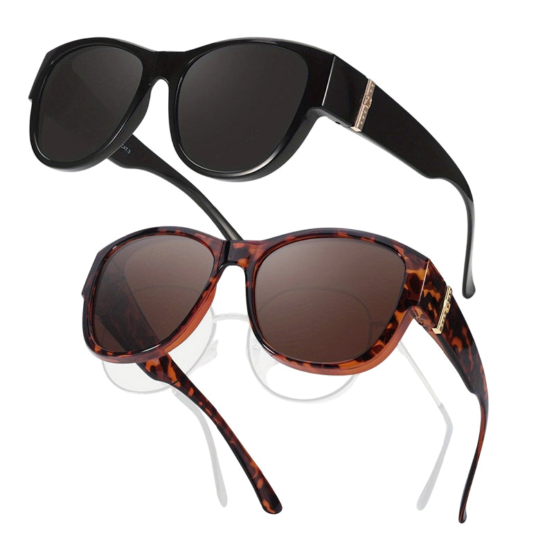 😎 Dámské nadměrné sluneční brýle přes brýle