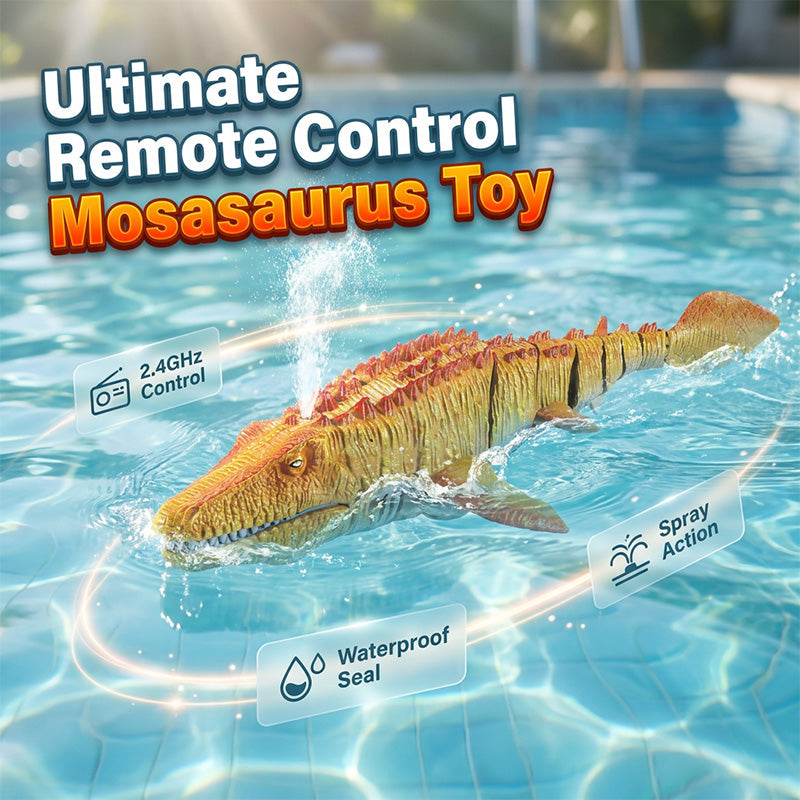 2.4G RC Mosasaurus plovoucí hračka s postřikem