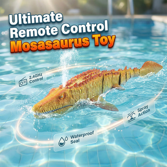 2.4G RC Mosasaurus plovoucí hračka s postřikem