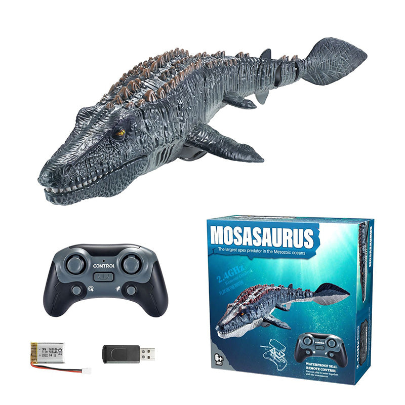 2.4G RC Mosasaurus plovoucí hračka s postřikem