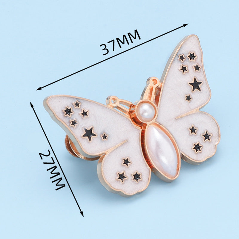 🌸🦋 Odnímatelná přezka ve tvaru motýla - nastavitelná bez nářadí, ideální na džíny, sukně a šaty✨👗