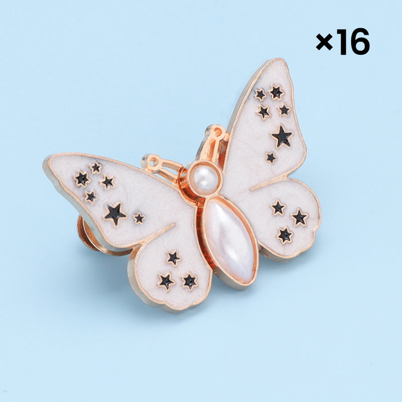 🌸🦋 Odnímatelná přezka ve tvaru motýla - nastavitelná bez nářadí, ideální na džíny, sukně a šaty✨👗