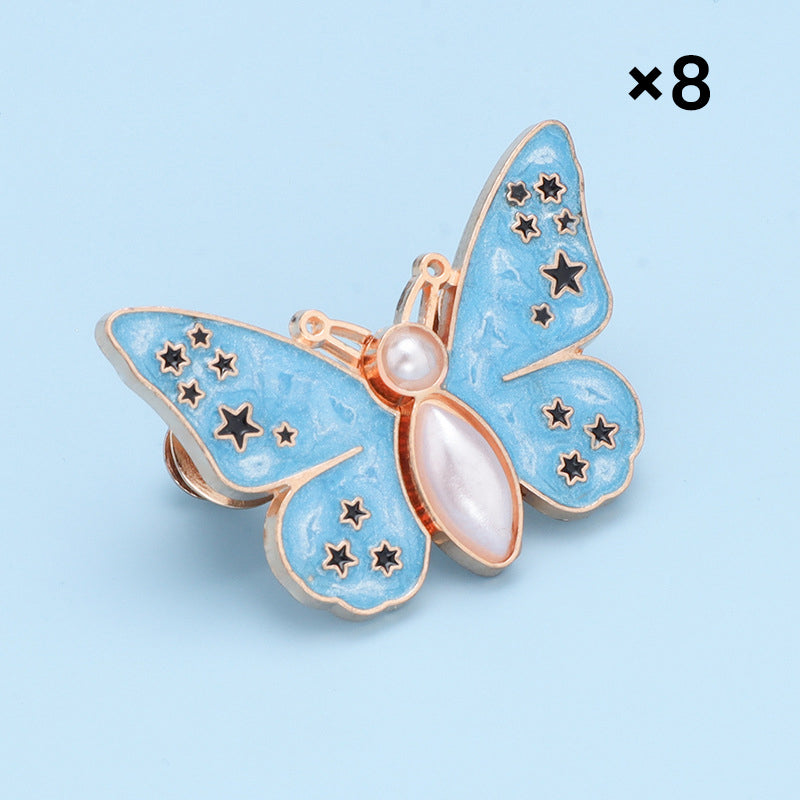 🌸🦋 Odnímatelná přezka ve tvaru motýla - nastavitelná bez nářadí, ideální na džíny, sukně a šaty✨👗