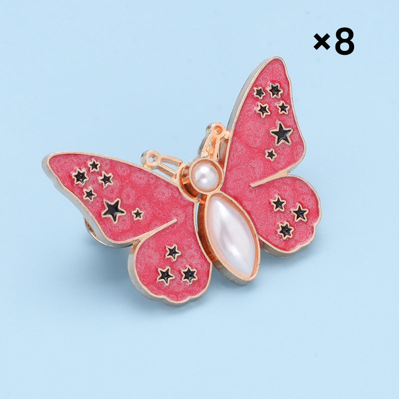 🌸🦋 Odnímatelná přezka ve tvaru motýla - nastavitelná bez nářadí, ideální na džíny, sukně a šaty✨👗