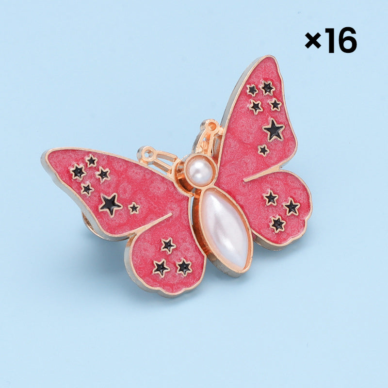 🌸🦋 Odnímatelná přezka ve tvaru motýla - nastavitelná bez nářadí, ideální na džíny, sukně a šaty✨👗