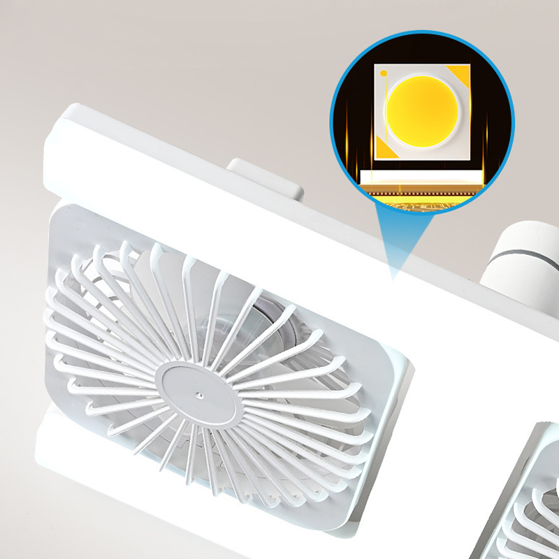 Moderní 2v1 LED stropní lampa s ventilátorem - s dálkovým ovládáním ❄️💡🌀🏠