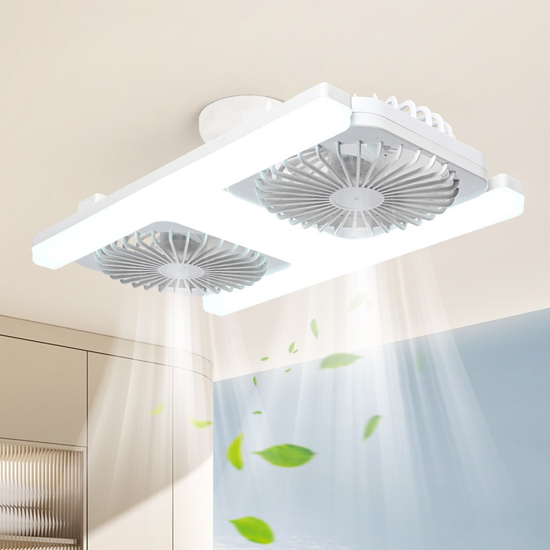 Moderní 2v1 LED stropní lampa s ventilátorem - s dálkovým ovládáním ❄️💡🌀🏠