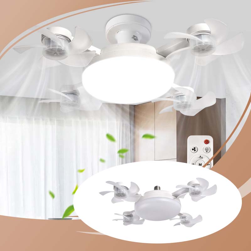 🌀 50% sleva💥Stropní ventilátor s LED světlem a dálkovým ovládáním