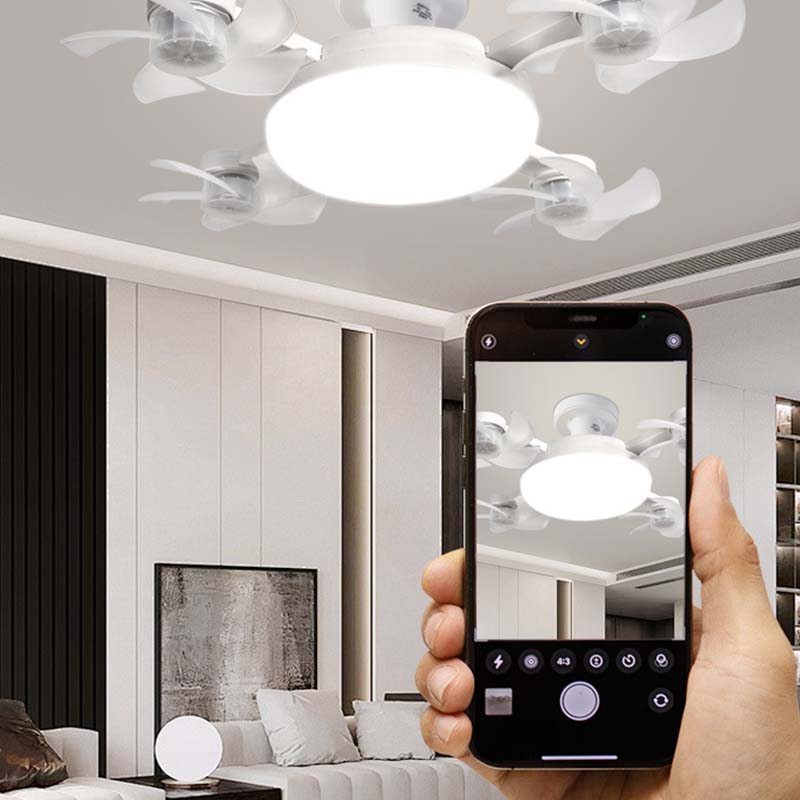 🌀 50% sleva💥Stropní ventilátor s LED světlem a dálkovým ovládáním