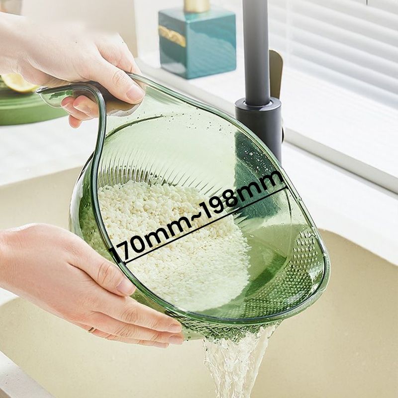 Víceúčelové sítko na mytí rýže s rukojetí